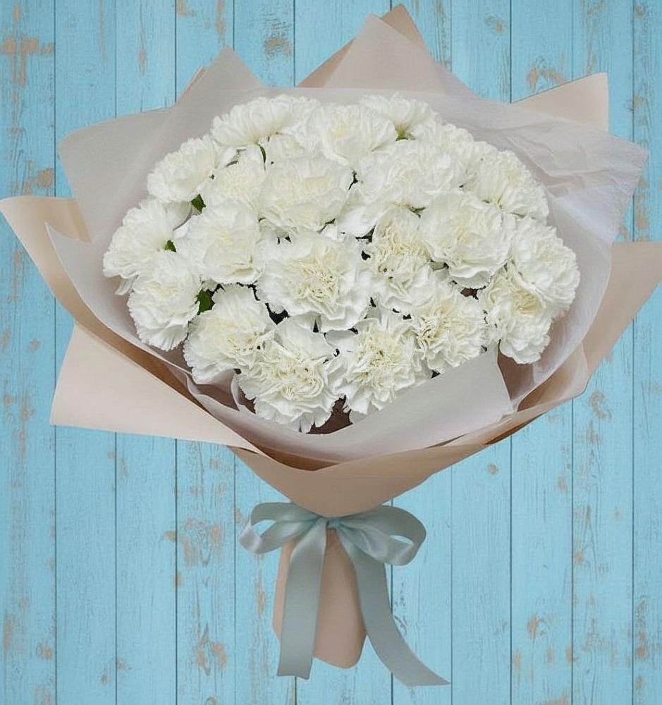 Букет цветов из: Гвоздики в Ворсме