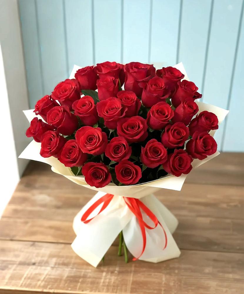 Букет 29 Красных роз в Ворсме
