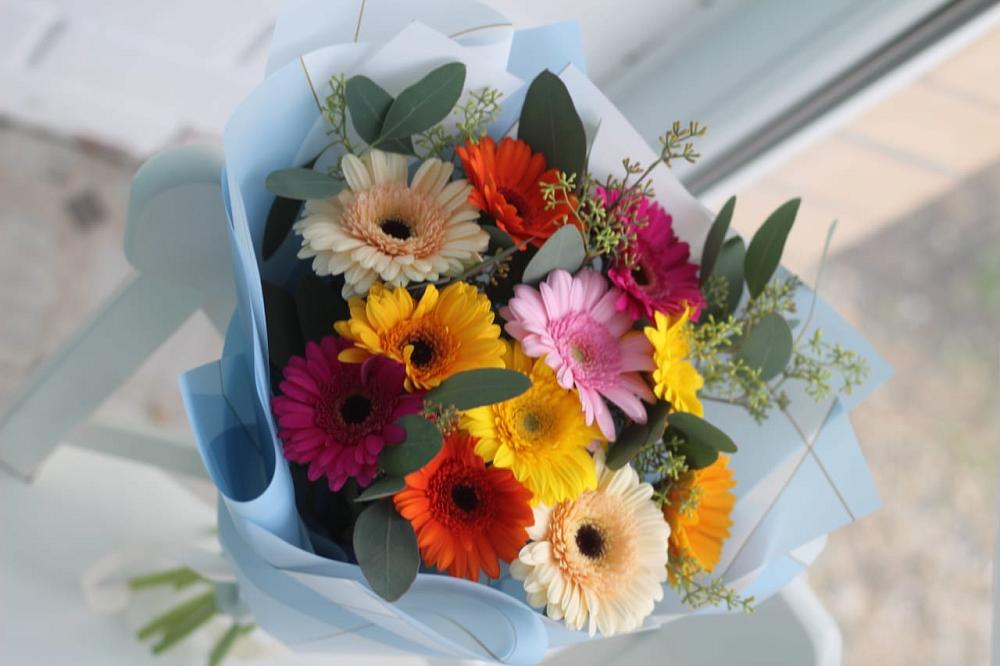 Букет цветов из: Герберы в Ворсме