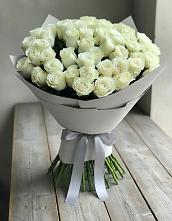 Букет 35 Белых роз #REPLACE_PRED# Ворсме