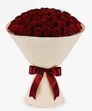Букет 101 Бордовая роза Блэк Бакарра в Ворсме