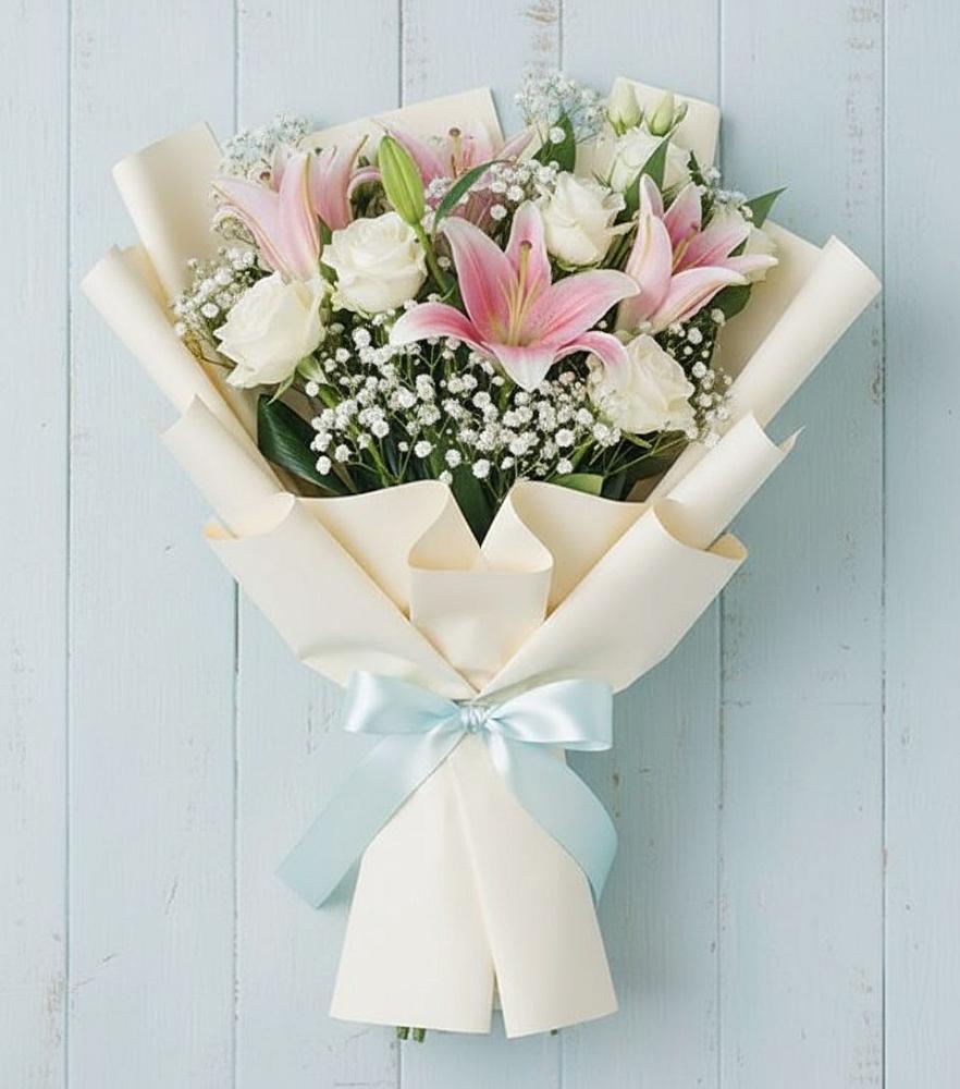 Букет цветов из: Лилии в Ворсме