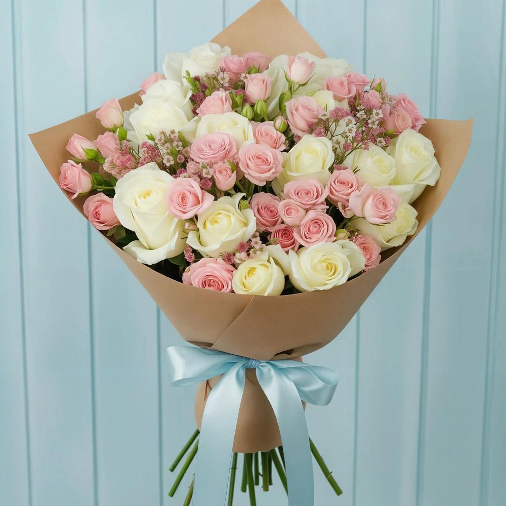 Букет цветов из: Розы в Ворсме