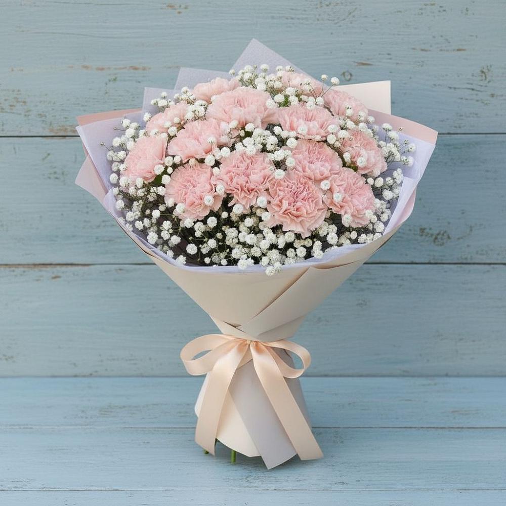 Букет цветов из: Гвоздики в Ворсме