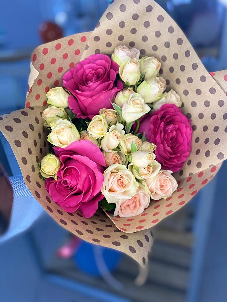 Букет цветов из: Розы в Ворсме