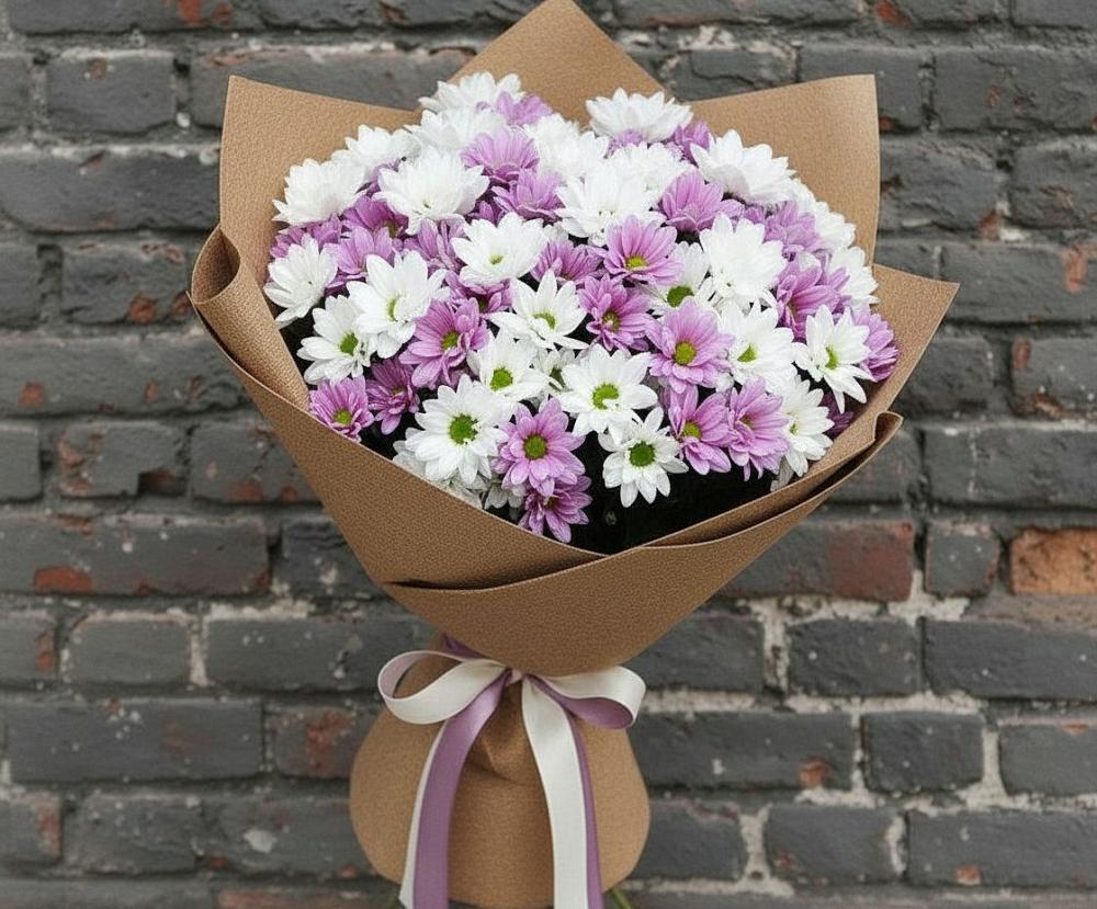 Букет цветов из: Хризантемы в Ворсме