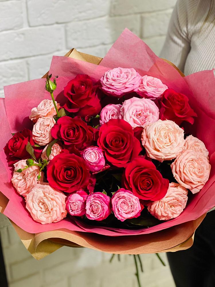 Букет цветов из: Розы в Ворсме