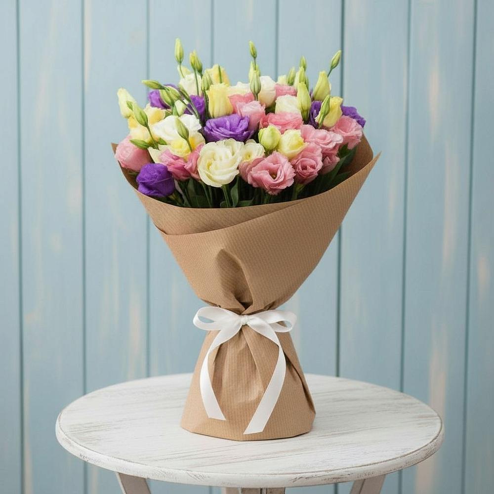 Букет цветов из: Лизиантусы в Ворсме