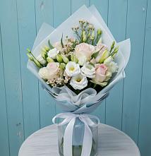Букет цветов из:  Розы и Лизиантусы в Ворсме