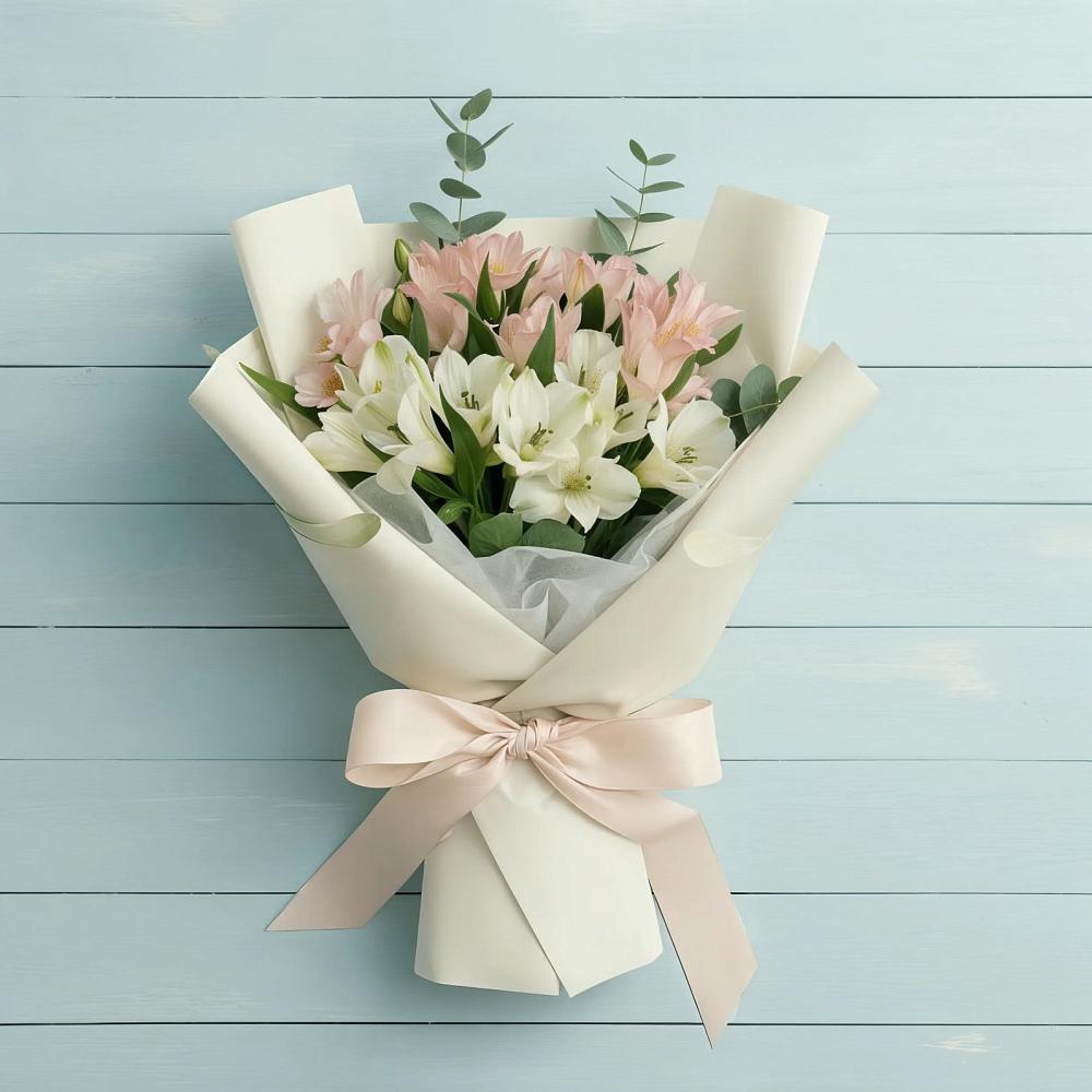 Букет цветов из: Альстромерии в Ворсме