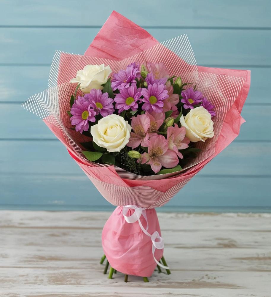 Букет цветов из: Герберы в Ворсме