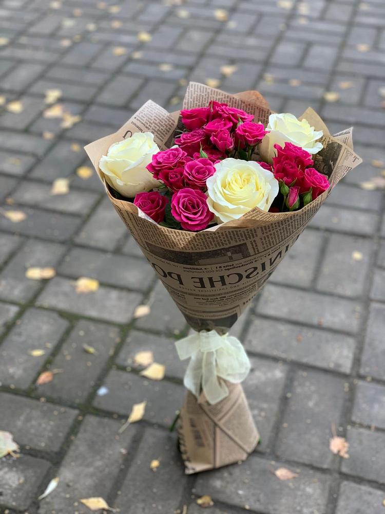 Букет цветов из: Розы в Ворсме
