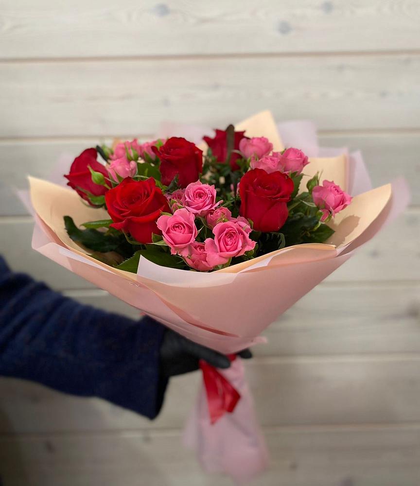 Букет цветов из: Розы в Ворсме