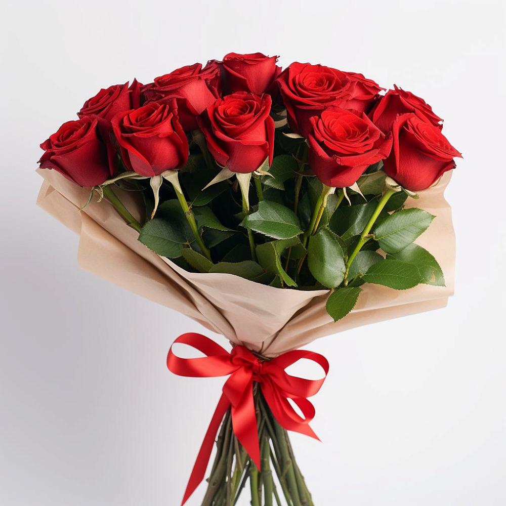 Букет 11 Красных роз Эдлесс Лав в Ворсме