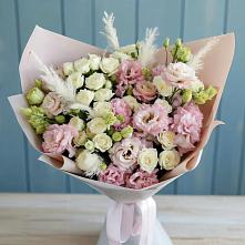Букет цветов из:  Альстромерии и Розы в Ворсме